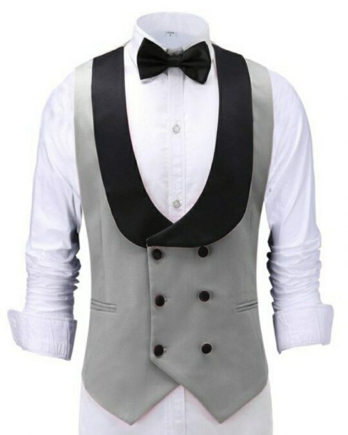 Men's Design Slim Fit Jacket+Shirt - Image 5