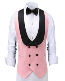 Men’s Design Slim Fit Jacket+Shirt