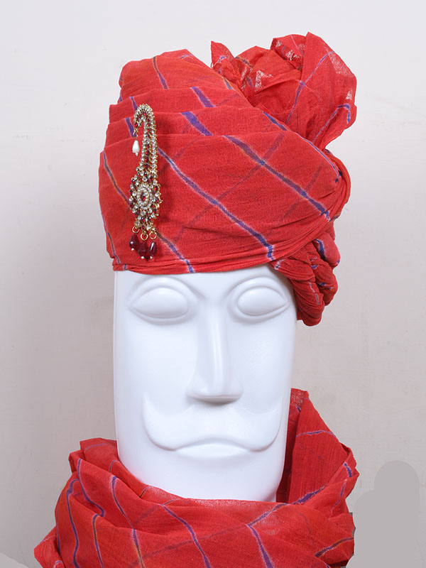 Jodhpuri Leheriya Vilayti Safa - Image 2