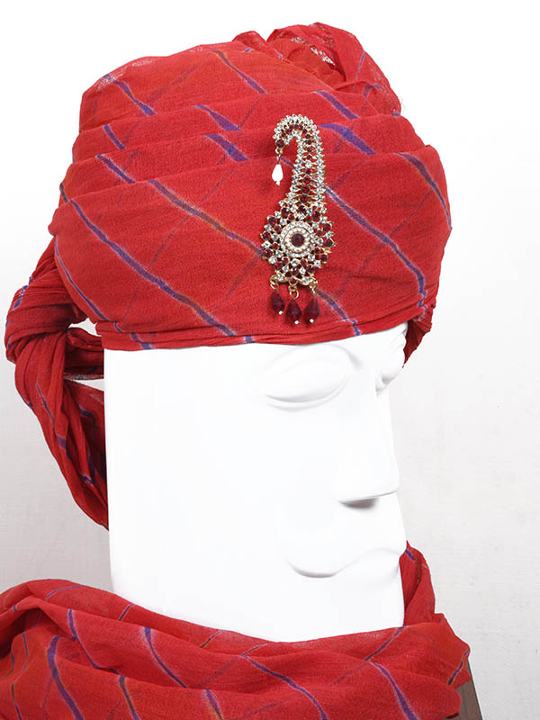 Jodhpuri Leheriya Vilayti Safa - Image 4