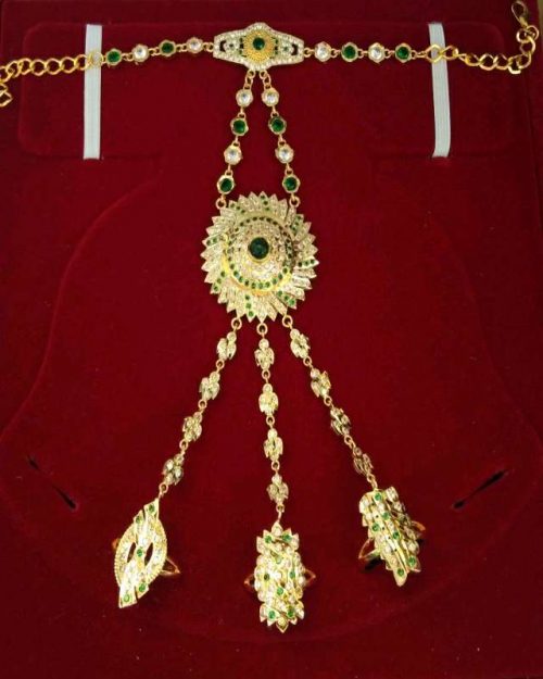 3 Rings Rajputi  Jadai Hathfull