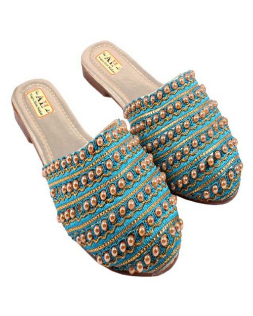 Rajasthani  Fancy hand work Mojari/Juti - Image 2