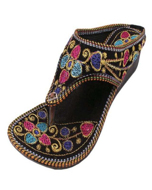 Women's Fancy Hand Work slipper - Image 2
