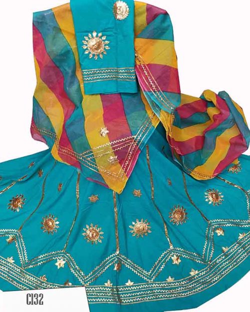 Cotton Suit Multi Colour  Odhana - Image 5