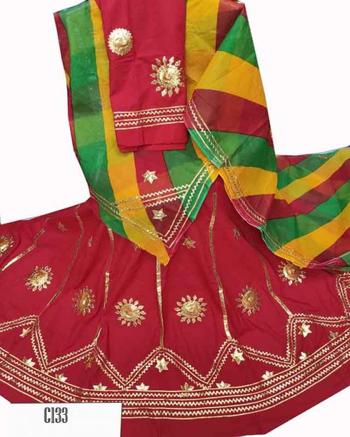 Cotton Suit Multi Colour  Odhana - Image 4