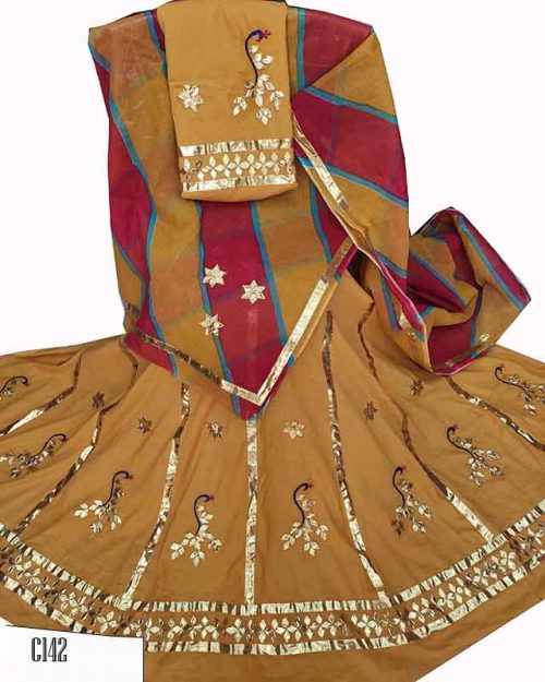 Cotton Suit Multi Colour  Odhana - Image 6