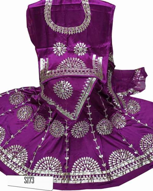 Satin Suit Single Colour Humrahi Odhana