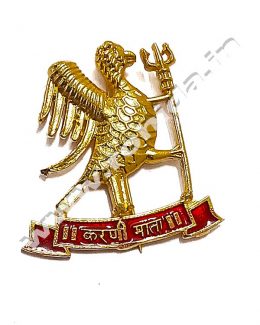 Karni Mata Cap Brooch ( Logos )