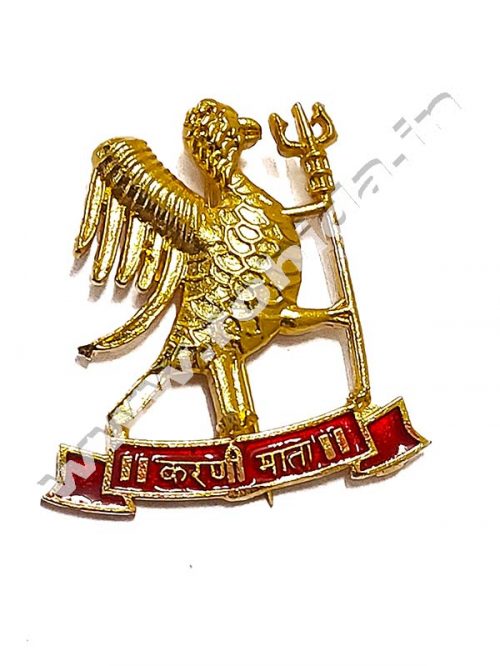 Karni Mata Cap Brooch ( Logos )