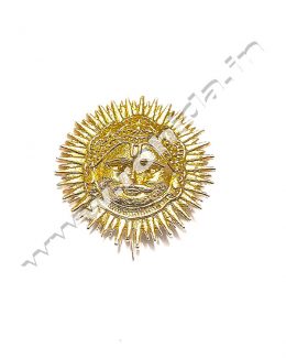 Suryavanshi Cap Brooch ( Logos )