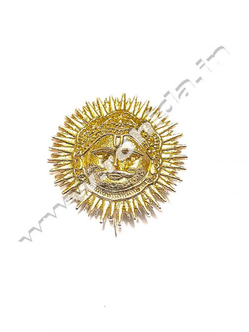 Suryavanshi Cap Brooch ( Logos )