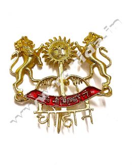 Chauhan Cap Brooch Logos