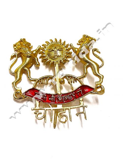 Chauhan Cap Brooch Logos