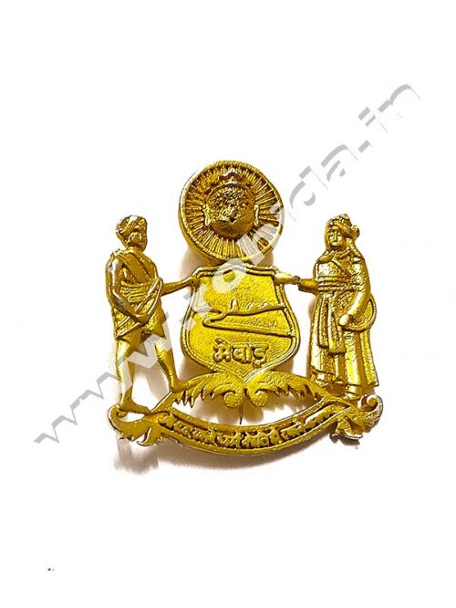 Mewar Cap Brooch ( Logos )
