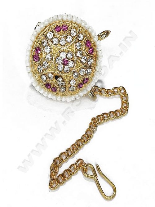 Traditional Rajasthani Gold Plated Borla