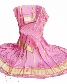 Satin Suit Single Colour Thakurji Pure Odhana