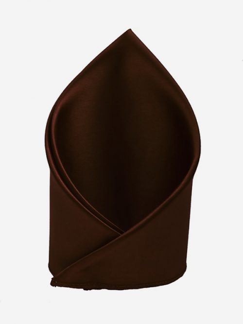 Dark Brown Pocket Scarf