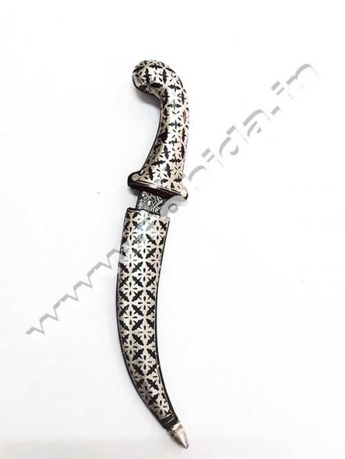 Rajputi Beautiful Kataar  Silver Work