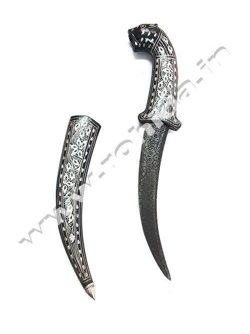 Rajputi Beautiful Kataar  Silver Work - Image 2