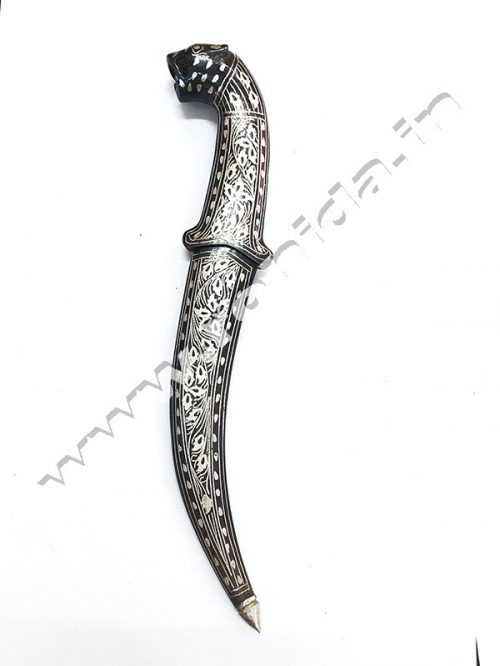 Rajputi Beautiful Kataar  Silver Work
