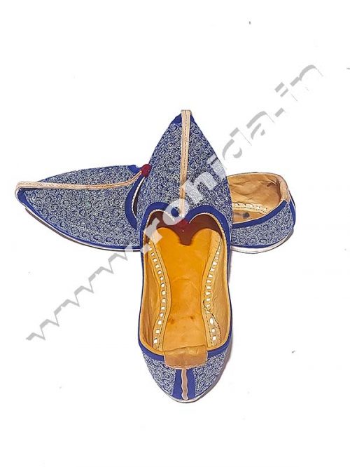 Rajasthani Bhinmal  Mojari/Jutti Zari Worak - Image 2