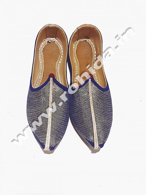 Rajasthani Bhinmal  Mojari/Jutti Zari Worak - Image 2