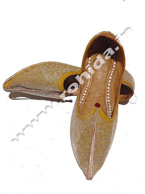 Rajasthani Bhinmal  Mojari/Jutti Zari Worak