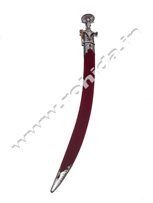 Rajputana Traditional Sirohi  Wedding Talwar Silver