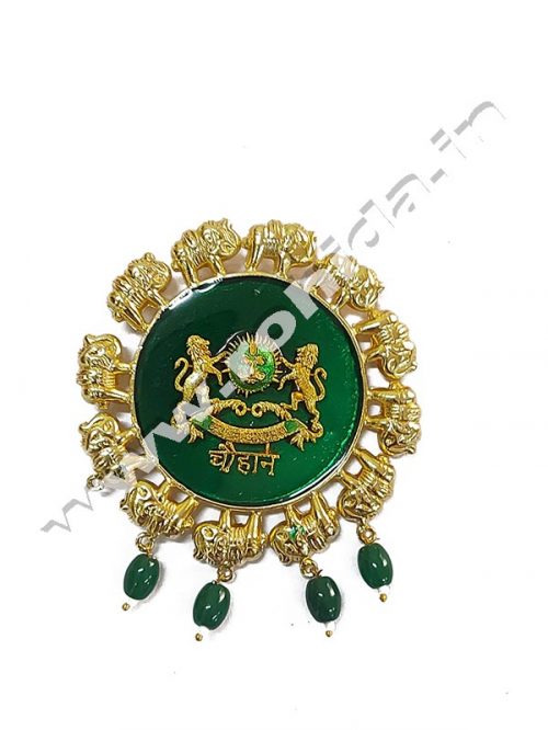 Chauhan Pocket Brooch Logos