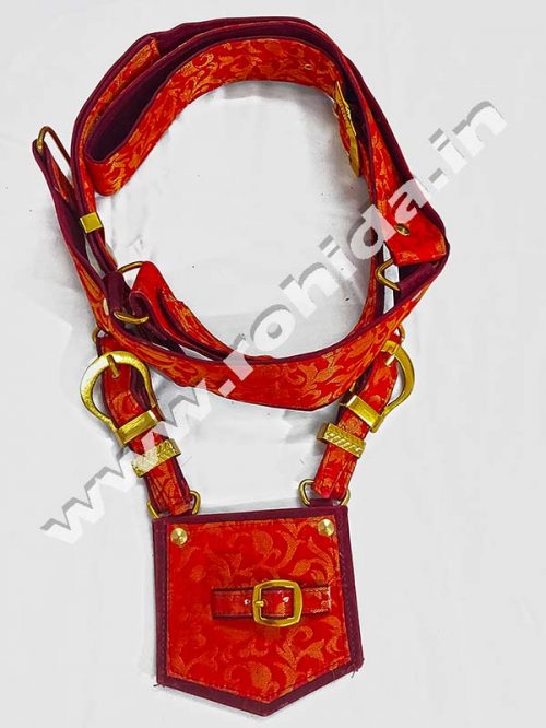 Wedding Cross belt With Plain Buckle
