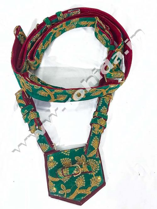 Wedding Cross belt With Plain Buckle