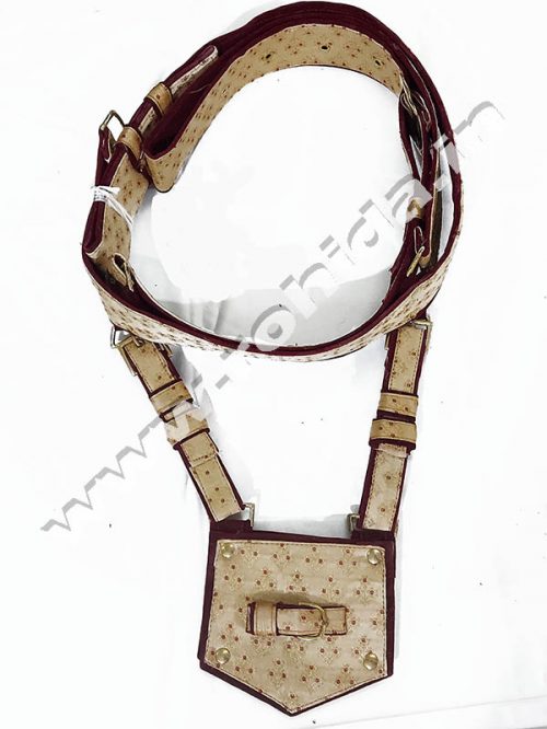 Wedding Cross belt With Plain Buckle