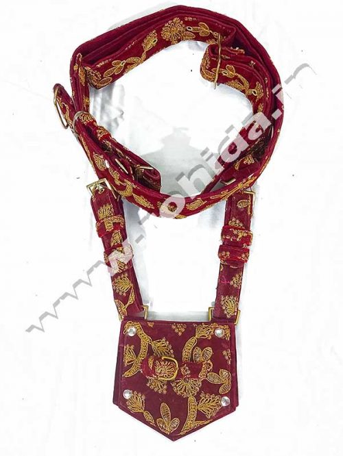 Red Wedding Cross belt