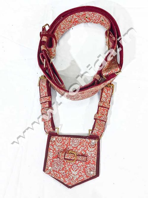 Pink Wedding Cross belt