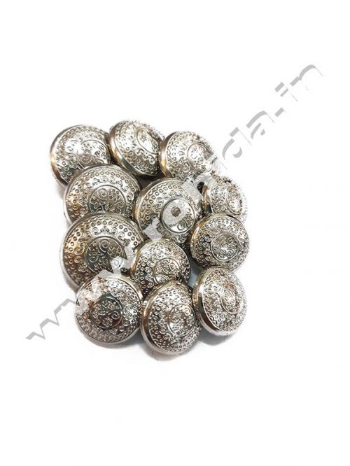 Silver COATBUTTON Blazer Button Set