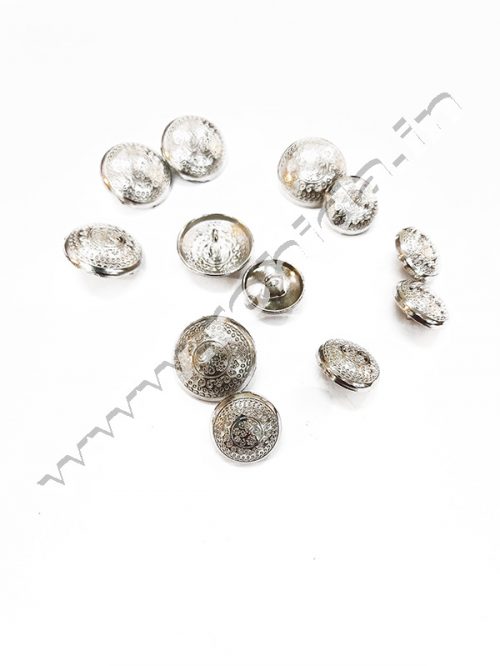 Silver COATBUTTON Blazer Button Set - Image 2