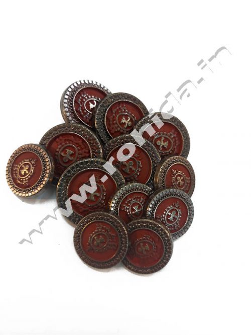 Silver COATBUTTON Blazer Button Set - Image 2