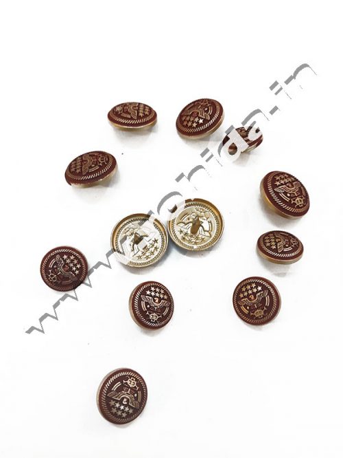 Silver COATBUTTON Blazer Button Set - Image 2