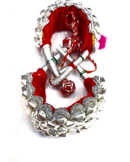 Rajwadi Ponchi Silver