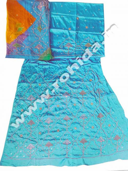satan suit pyor odhna with kardhana aari resham   hand work poshak