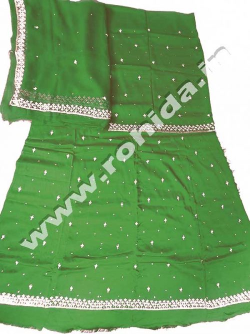 satan suit pyor odhna with aari tarri hand work poshak