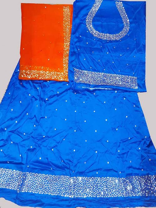 SATAN SUIT THAKURJI  PYOR ODHNA AARI TAARI  HAND WORK