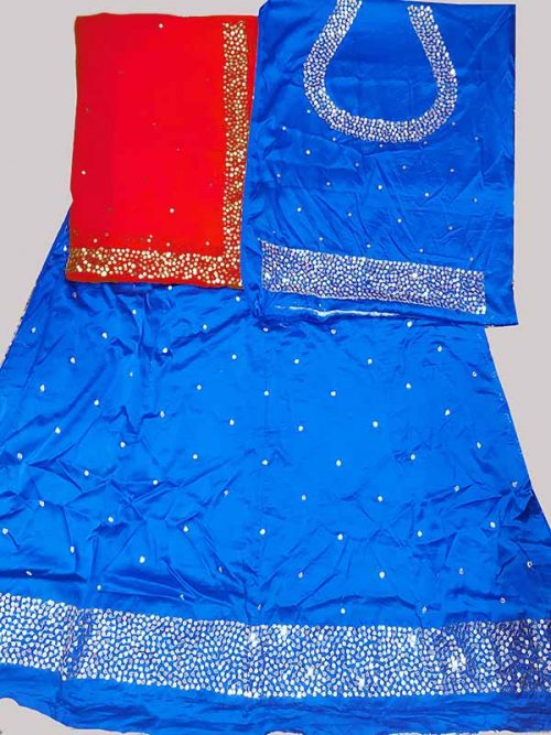 SATAN SUIT THAKURJI  PYOR ODHNA AARI TAARI  HAND WORK