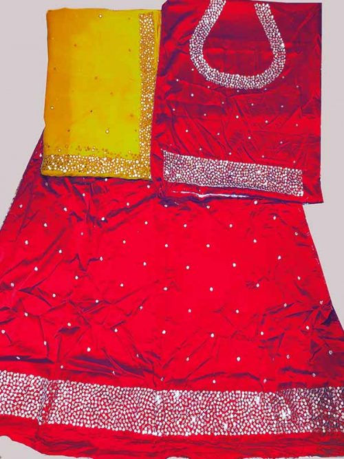 SATAN SUIT THAKURJI  PYOR ODHNA AARI TAARI  HAND WORK