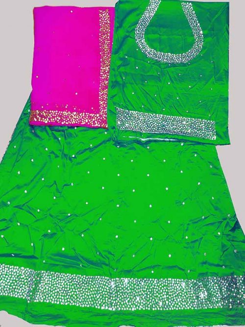 SATAN SUIT THAKURJI  PYOR ODHNA AARI TAARI  HAND WORK