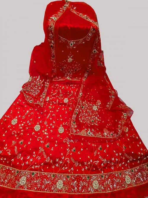 SAAMU SATAN SUIT THAKURJI  PYOR ODHNA ZARDOSI  HAND WORK