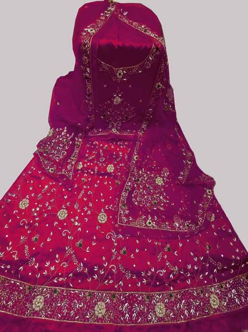 SAAMU SATAN SUIT THAKURJI  PYOR ODHNA ZARDOSI  HAND WORK