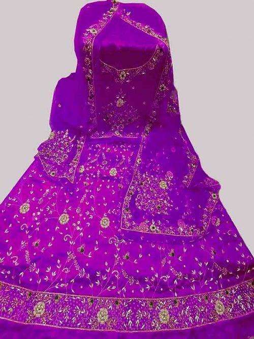 SAAMU SATAN SUIT THAKURJI  PYOR ODHNA ZARDOSI  HAND WORK