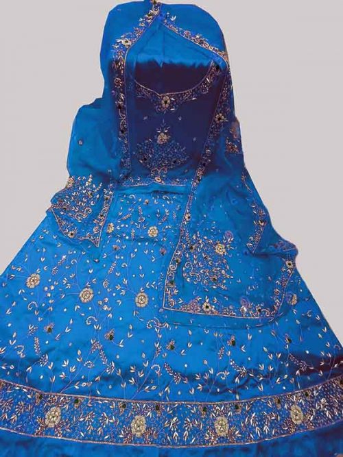 SAAMU SATAN SUIT THAKURJI  PYOR ODHNA ZARDOSI  HAND WORK