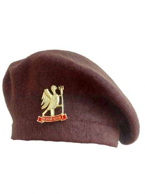 Brown Colour RAJPUTANA BERET CAP - Image 2